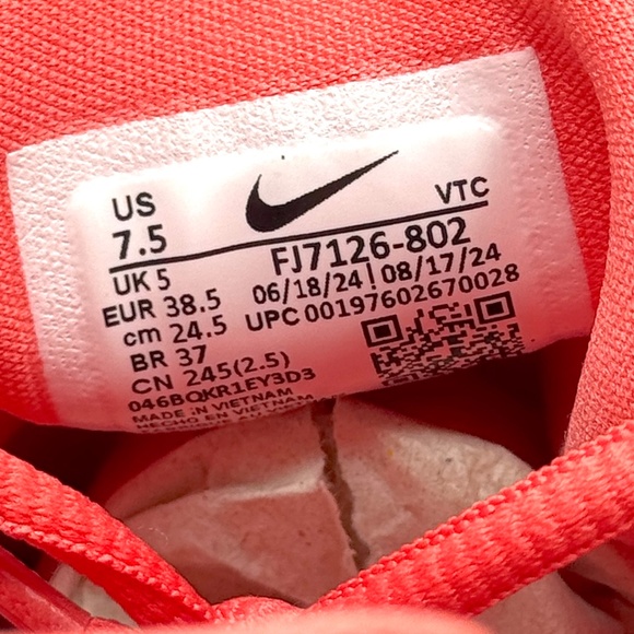 Nike Womens Free Metcon 6 Magic Ember Pink Shoes Sz 7.5 New Sneaker FJ7126-802 - Picture 5 of 11